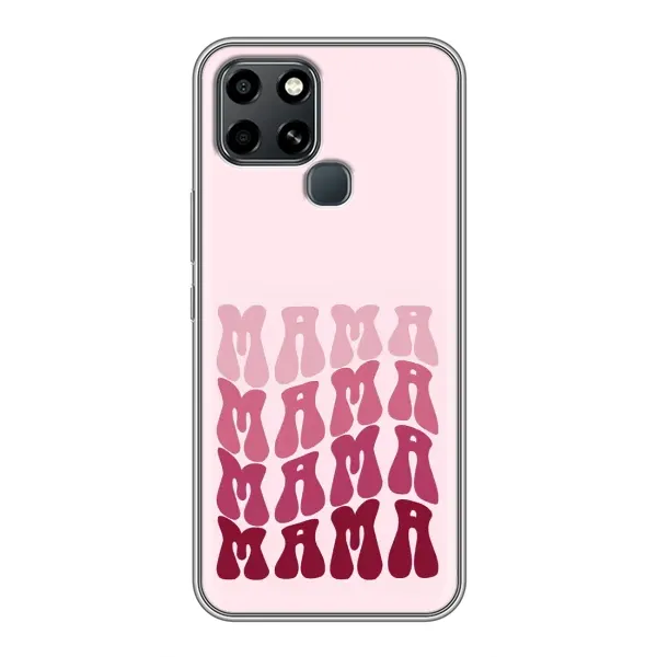 Чехол с рисунком «Надпись мама» для Infinix Smart 6 Чехол с рисунком «Надпись мама» для Infinix Smart 6