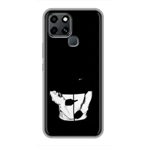 Силіконовый Чохол на Infinix Smart 6 з картинкою НАЙК (Nike стиль)
