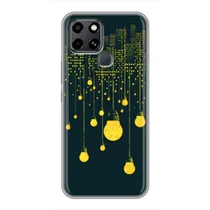 Силиконовые Чехлы Любимому человеку для Infinix Smart 6 (Ночной город)