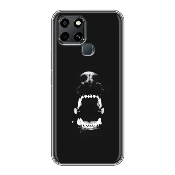 Чехол с рисунком «Пасть добермана» для Infinix Smart 6 Чехол с рисунком «Пасть добермана» для Infinix Smart 6