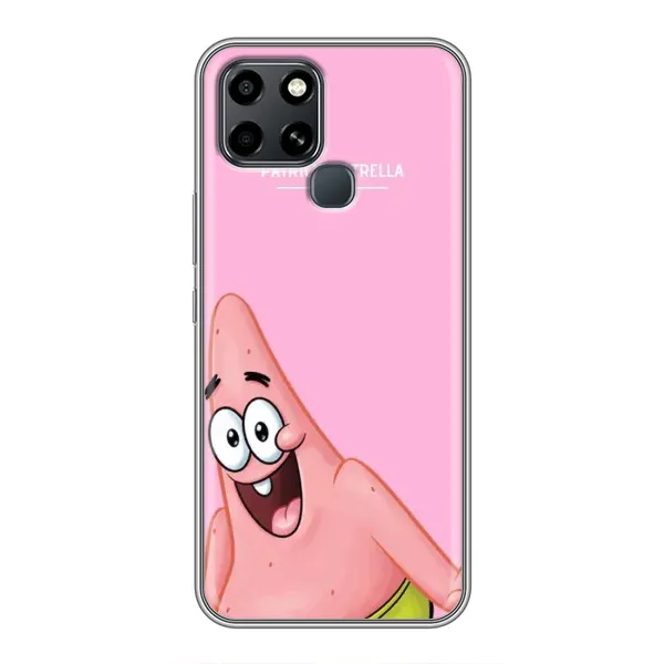 Чехол с рисунком «Патрик» для Infinix Smart 6 Чехол с рисунком «Патрик» для Infinix Smart 6