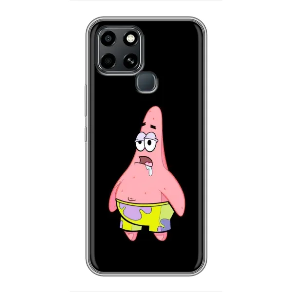 Чехол с рисунком «Патрик завис» для Infinix Smart 6 Чехол с рисунком «Патрик завис» для Infinix Smart 6