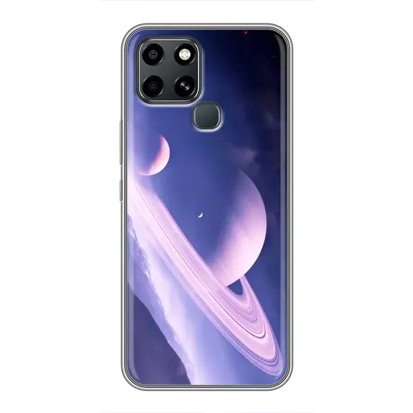 Чехол с рисунком «Планета в космосе» для Infinix Smart 6 Чехол с рисунком «Планета в космосе» для Infinix Smart 6