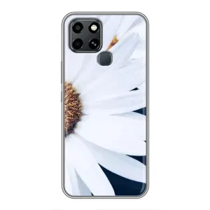 Чехол с ромашками на Infinix Smart 6 (Пол ромашки)