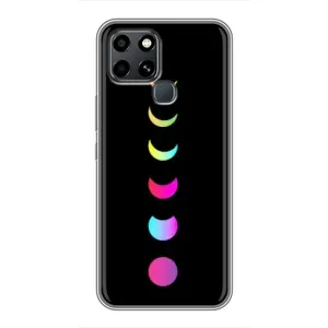 Чохол (ТПУ) з планетами на Infinix Smart 6 (Повнолуння)