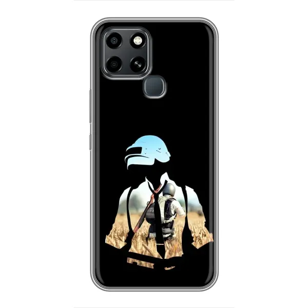 Чехол с рисунком «Пубг мен» для Infinix Smart 6