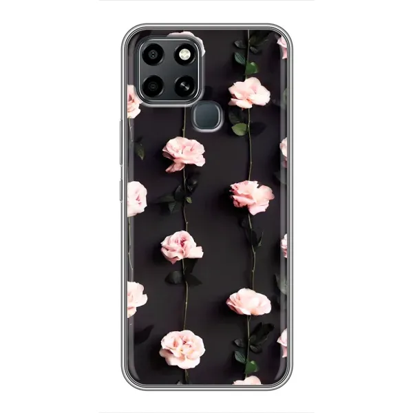 Чехол с рисунком «Розы» для Infinix Smart 6 Чехол с рисунком «Розы» для Infinix Smart 6