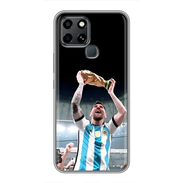 Чехол с рисунком «Счастливый Месси» для Infinix Smart 6 Чехол с рисунком «Счастливый Месси» для Infinix Smart 6