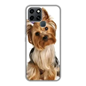 Чохол (ТПУ) Милі песики для Infinix Smart 6 (Пес Терьєр)