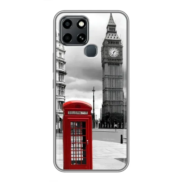 Чехол с рисунком «TELEPHONE» для Infinix Smart 6 Чехол с рисунком «TELEPHONE» для Infinix Smart 6