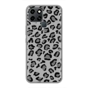 Чохол з леопардовим принтом на Infinix Smart 6 (Темний леопард)