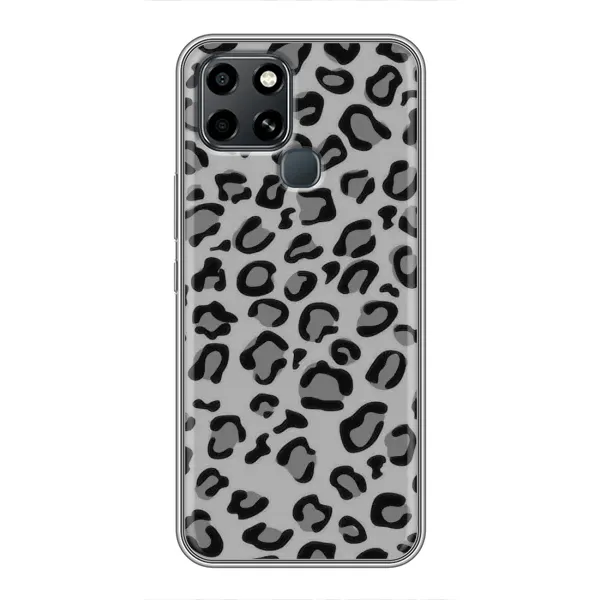 Чехол с рисунком «Темный леопрад» для Infinix Smart 6 Чехол с рисунком «Темный леопрад» для Infinix Smart 6