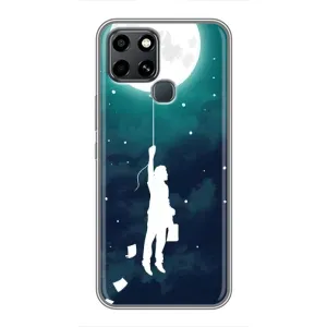Чохол (ТПУ) з планетами на Infinix Smart 6 (To The moon)