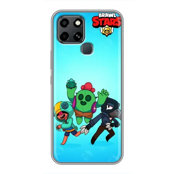 Чехол с рисунком «Трио» для Infinix Smart 6 Чехол с рисунком «Трио» для Infinix Smart 6