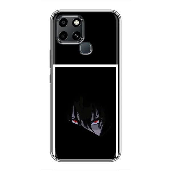Чехол с рисунком «Взгляд Саскэ» для Infinix Smart 6 Чехол с рисунком «Взгляд Саскэ» для Infinix Smart 6