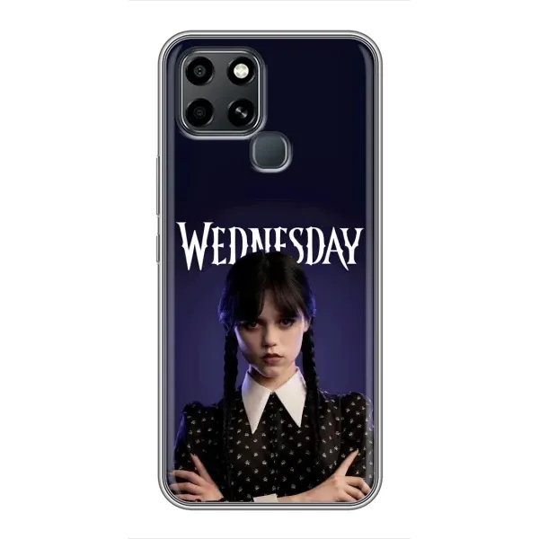 Чехол с рисунком «Wednesdey» для Infinix Smart 6 Чехол с рисунком «Wednesdey» для Infinix Smart 6
