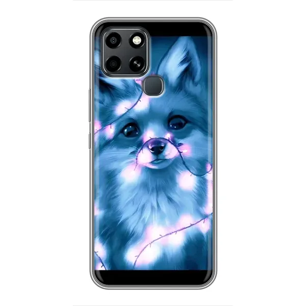 Чехол с рисунком «Яркая Лиса» для Infinix Smart 6 Чехол с рисунком «Яркая Лиса» для Infinix Smart 6