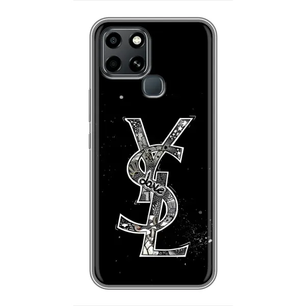 Чехол с рисунком «YSL» для Infinix Smart 6 Чехол с рисунком «YSL» для Infinix Smart 6