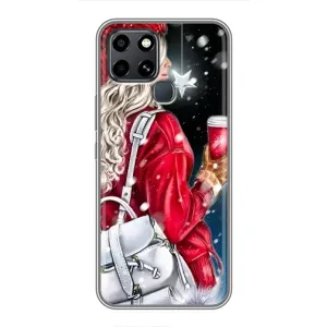 Чехлы на Новый Год Infinix Smart 6 (Зима пришла)