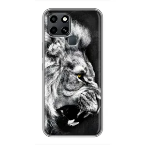 Чохол з картинкою на Infinix Smart 6 (Злий Лев)