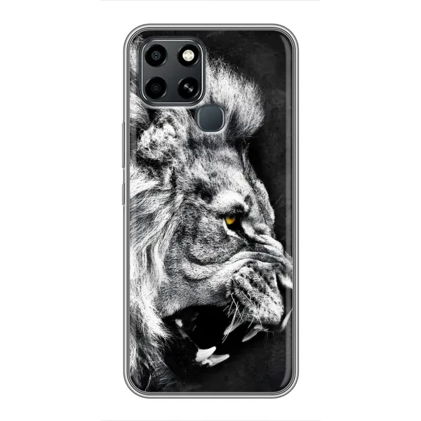 Чехол с рисунком «Злой ЛЕВ» для Infinix Smart 6 Чехол с рисунком «Злой ЛЕВ» для Infinix Smart 6