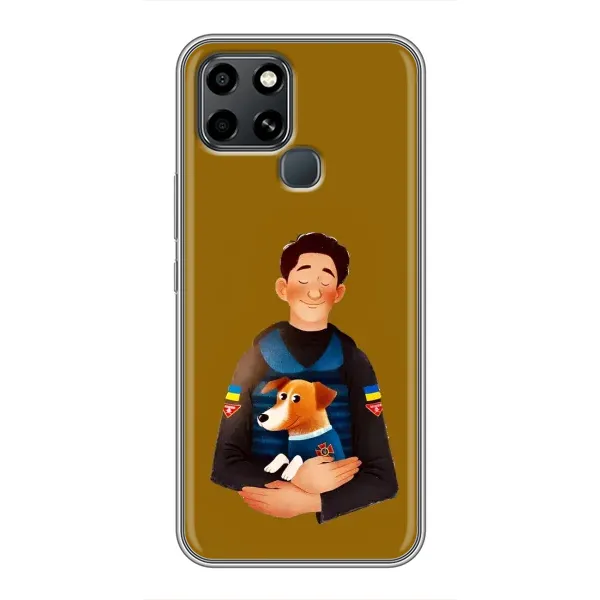 Чехол с рисунком «ЗСУ Патрон» для Infinix Smart 6