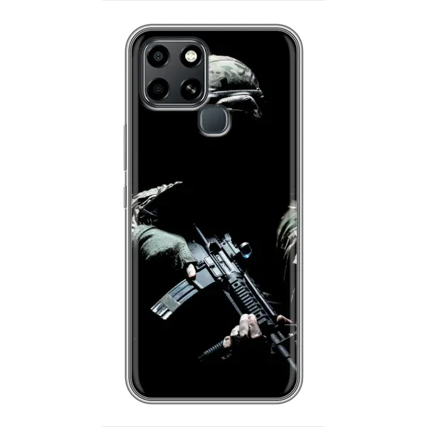 Чехол с рисунком «ЗСУ снайпер» для Infinix Smart 6 Чехол с рисунком «ЗСУ снайпер» для Infinix Smart 6
