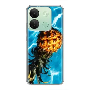 Чехол с изображением вкусной еды для Infinix Smart 7 HD (Ананас)