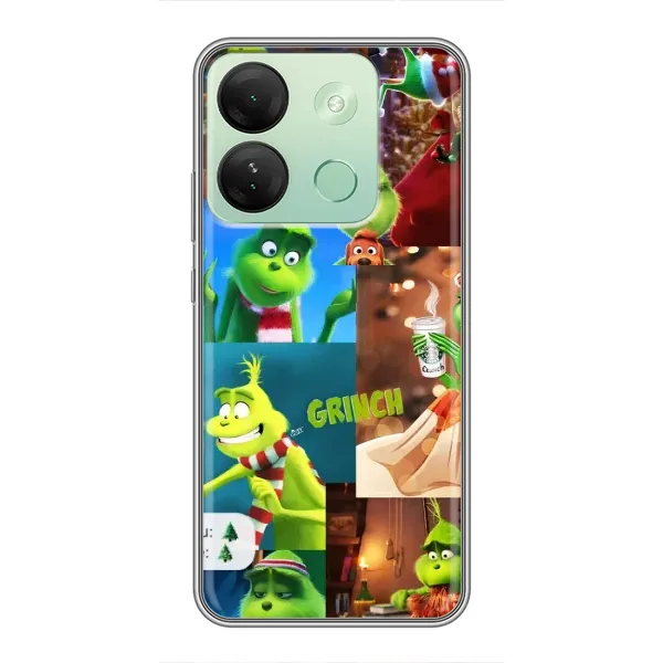 Чехол с рисунком «Арт Гринч» для Infinix Smart 7 HD Чехол с рисунком «Арт Гринч» для Infinix Smart 7 HD