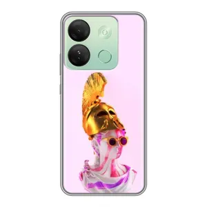 Чехол с Прикольным принтом на Infinix Smart 7 HD (АРТ Статуя)