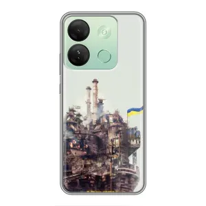 Чехлы на военную тематику для Infinix Smart 7 HD (Азовсталь)