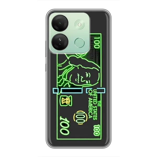 Чехол с рисунком «Баксы» для Infinix Smart 7 HD