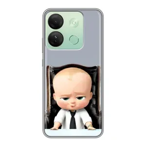 Мультяшный принт на Чехол для Инфиникс Смарт 7 ШД (BOSS)