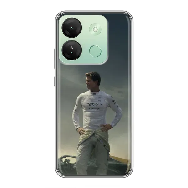 Чехол с рисунком «Бред Питт» для Infinix Smart 7 HD Чехол с рисунком «Бред Питт» для Infinix Smart 7 HD