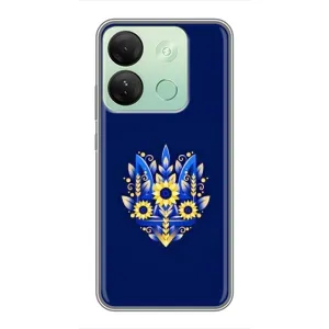 Чехол Укр Символика для Infinix Smart 7 HD (Цветущий Герб)