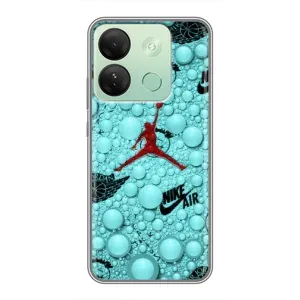 Силиконовый Чехол Nike Air Jordan на Инфиникс Смарт 7 ШД (Джордан Найк)