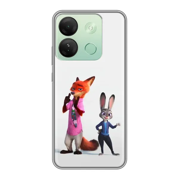 Чехол с рисунком «Джуди и Ник» для Infinix Smart 7 HD Чехол с рисунком «Джуди и Ник» для Infinix Smart 7 HD