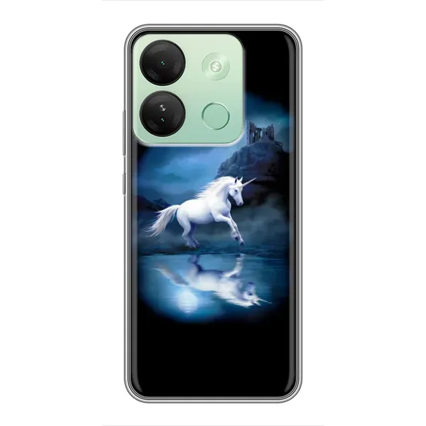Чехол с рисунком «Единорог» для Infinix Smart 7 HD Чехол с рисунком «Единорог» для Infinix Smart 7 HD
