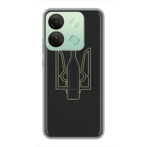 Чехол с картинкой (Патриотический ГЕРБ) на Infinix Smart 7 HD (Герб - Молотова)