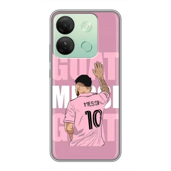 Чехол с рисунком «GOAT MESSI» для Infinix Smart 7 HD Чехол с рисунком «GOAT MESSI» для Infinix Smart 7 HD