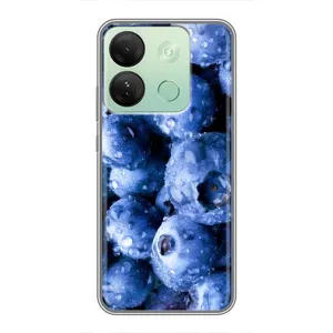 Чехол с изображением вкусной еды для Infinix Smart 7 HD (Голубика)