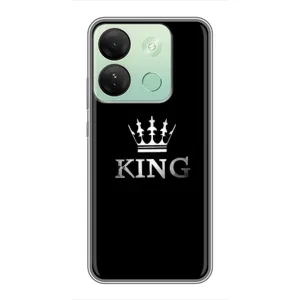 Чохол (Корона на чорному фоні) для Інфінікс Смарт 7 ШД (KING)