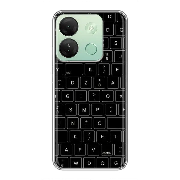 Чехол с рисунком «Клавиатура» для Infinix Smart 7 HD Чехол с рисунком «Клавиатура» для Infinix Smart 7 HD
