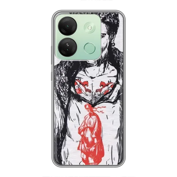 Чехол с рисунком «Кобзарь» для Infinix Smart 7 HD Чехол с рисунком «Кобзарь» для Infinix Smart 7 HD