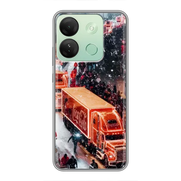 Чехол с рисунком «Кока Кола» для Infinix Smart 7 HD Чехол с рисунком «Кока Кола» для Infinix Smart 7 HD
