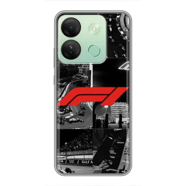 Чехол с рисунком «Коллаж Формула 1» для Infinix Smart 7 HD Чехол с рисунком «Коллаж Формула 1» для Infinix Smart 7 HD