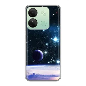 Чохол (ТПУ) з планетами на Infinix Smart 7 HD (Космічний вид)
