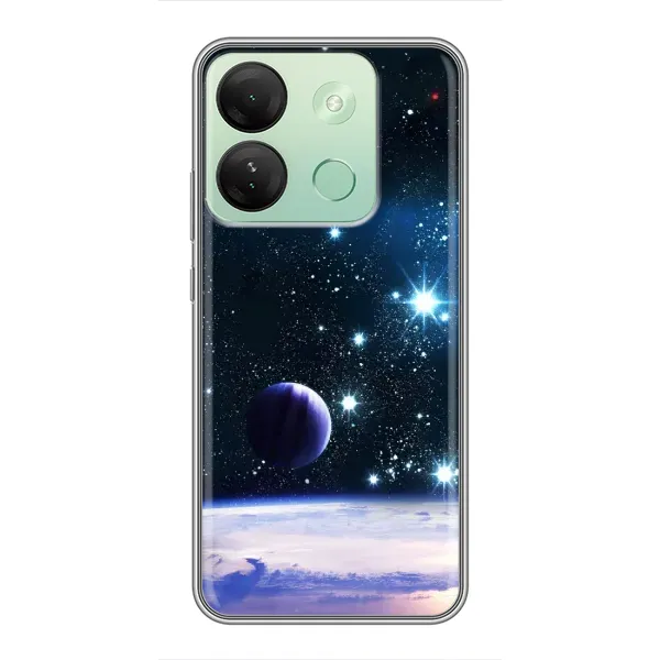 Чехол с рисунком «Космический вид» для Infinix Smart 7 HD