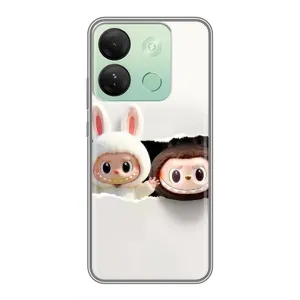 Чехол с принтом Лабубу для Infinix Smart 7 HD (Фигурки Labubu)