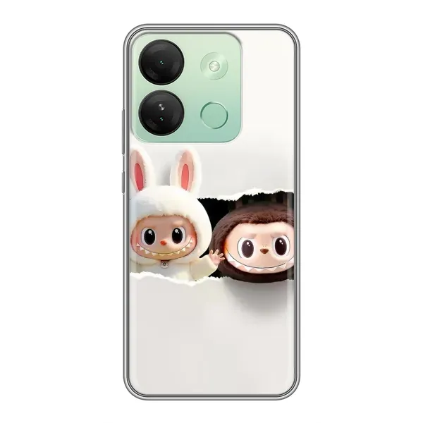 Чехол с рисунком «Фигурки Labubu» для Infinix Smart 7 HD Чехол с рисунком «Фигурки Labubu» для Infinix Smart 7 HD